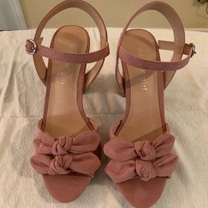 Madden Girl Pink Swede Heels